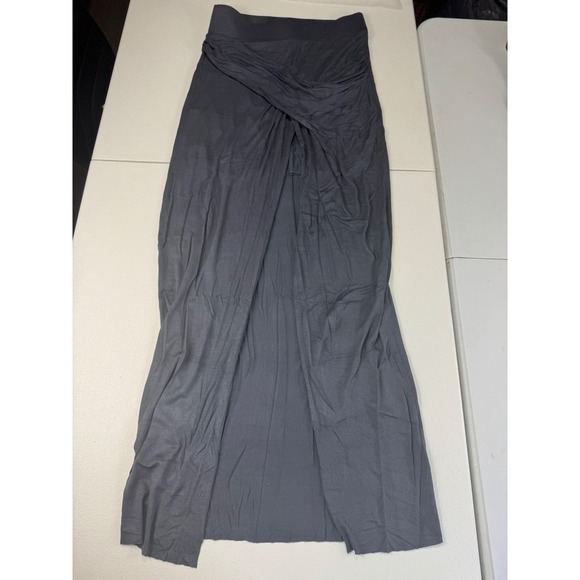 ANTHROPOLOGIE BAILEY/44 Fossil Falls Black MAXI SKIRT Sz S BLOGGERS FAV - Picture 2 of 10